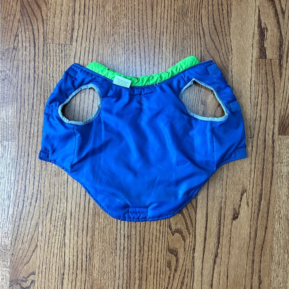 Boots & Barkley Blue & Green Dog Puffer Jacket